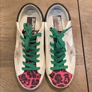 golden goose sneakers!